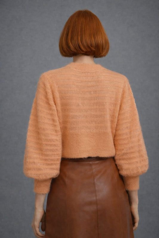 Cardigan Gauzy Arancione