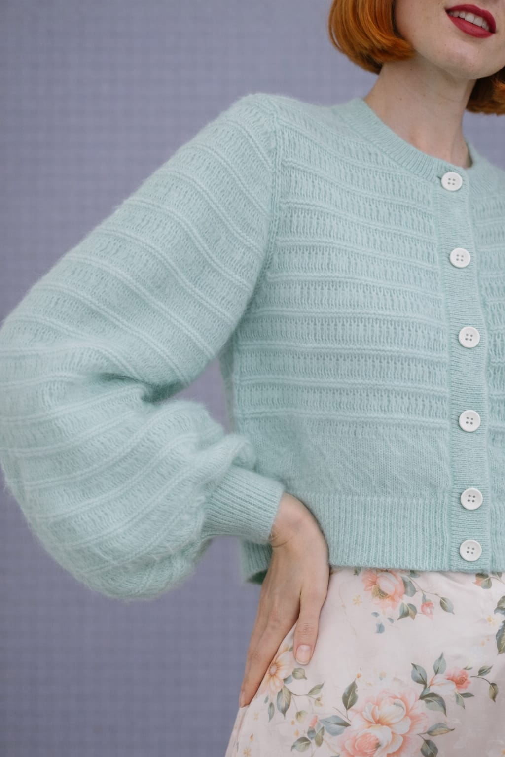 Cardigan Gauzy Verde Acqua