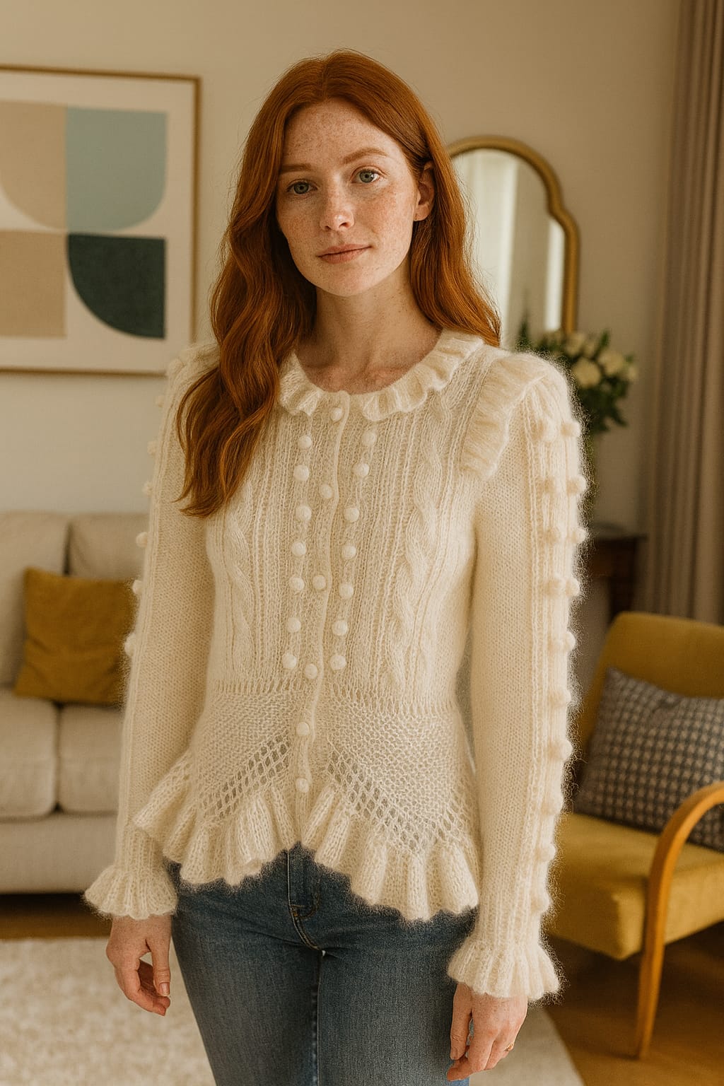 FW25 Cardigan Aurora