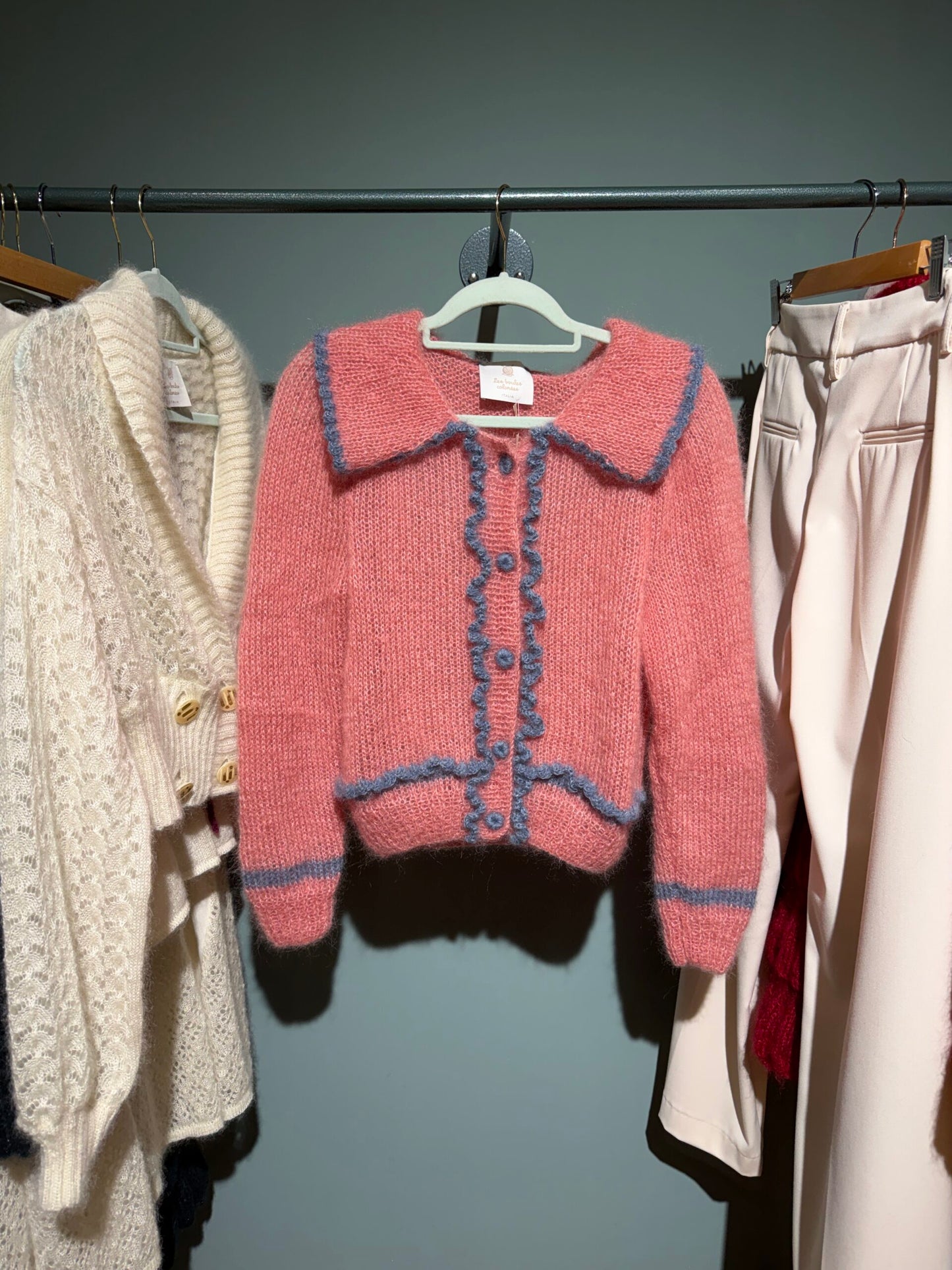 FW25 Maglione Bon Ton Handmade