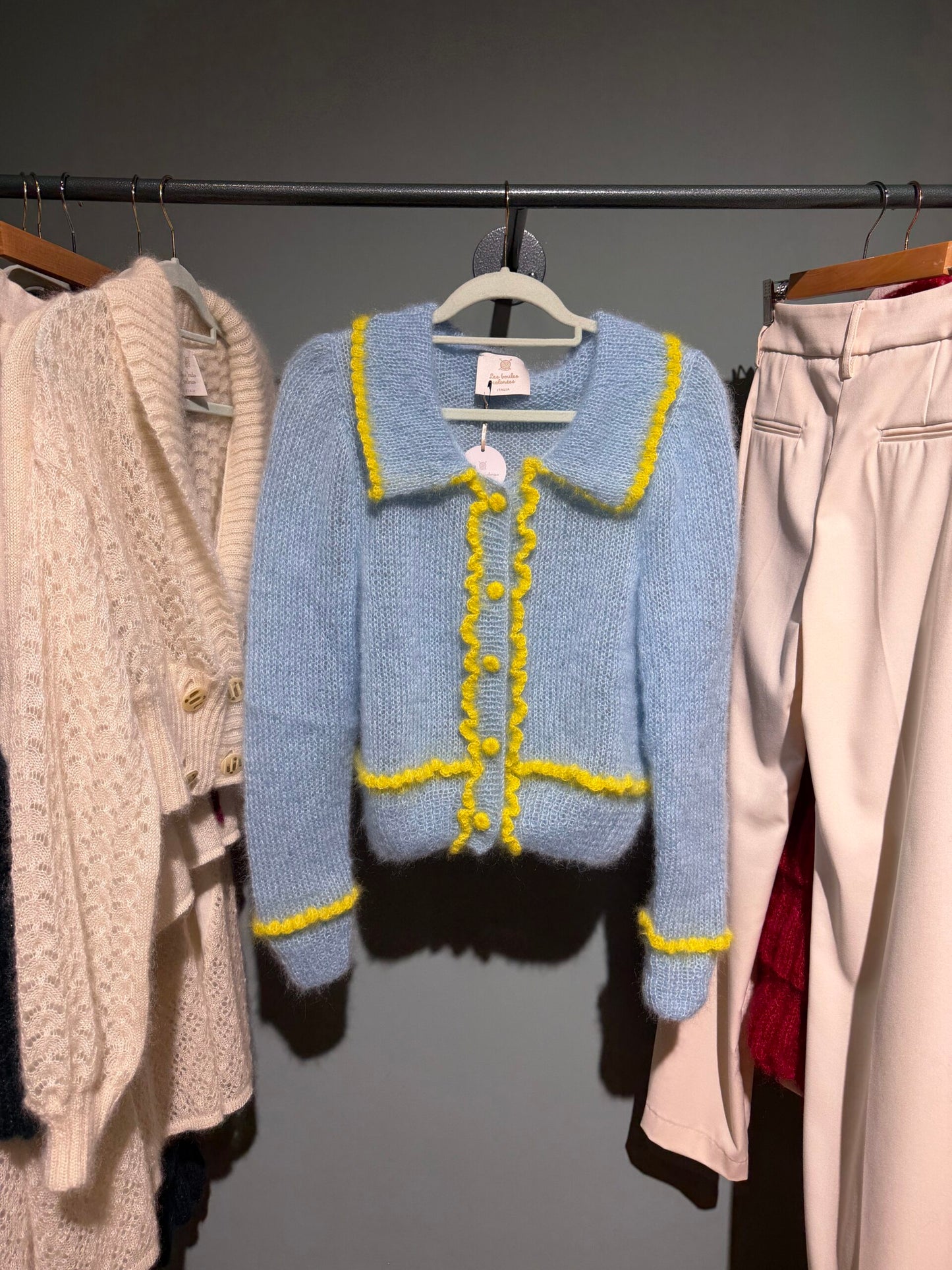 FW25 Maglione Bon Ton Handmade
