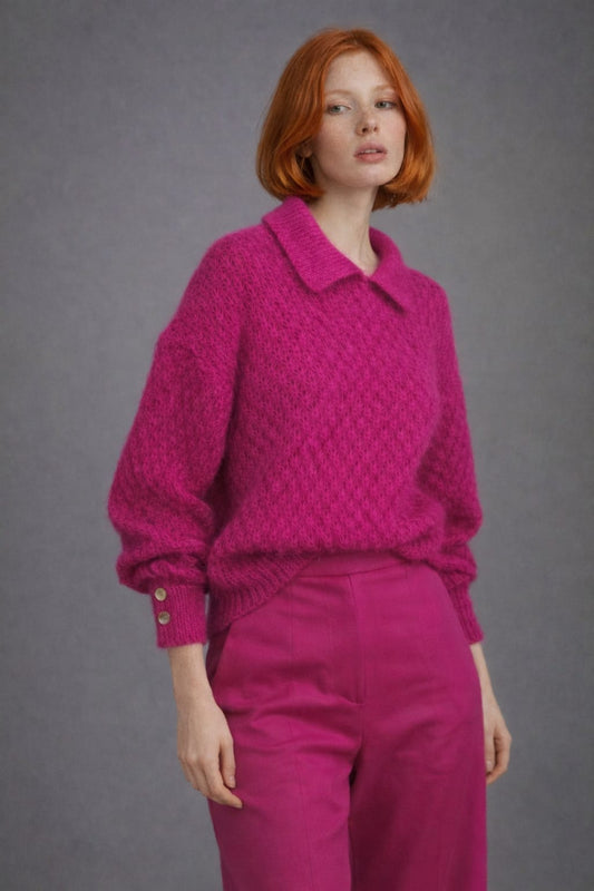 Pull Mimosa Fucsia