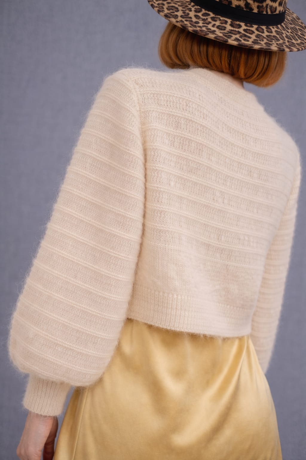 Cardigan Gauzy Panna