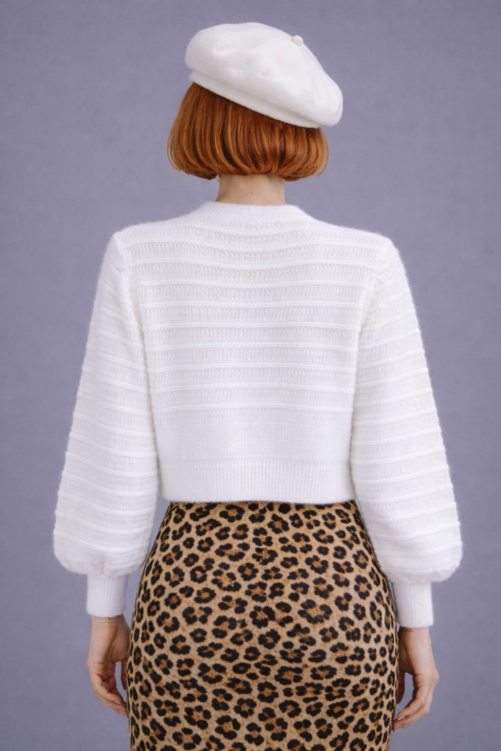 Cardigan Gauzy Bianco