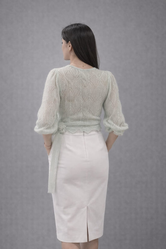 Cardigan Lovely Verde Acqua