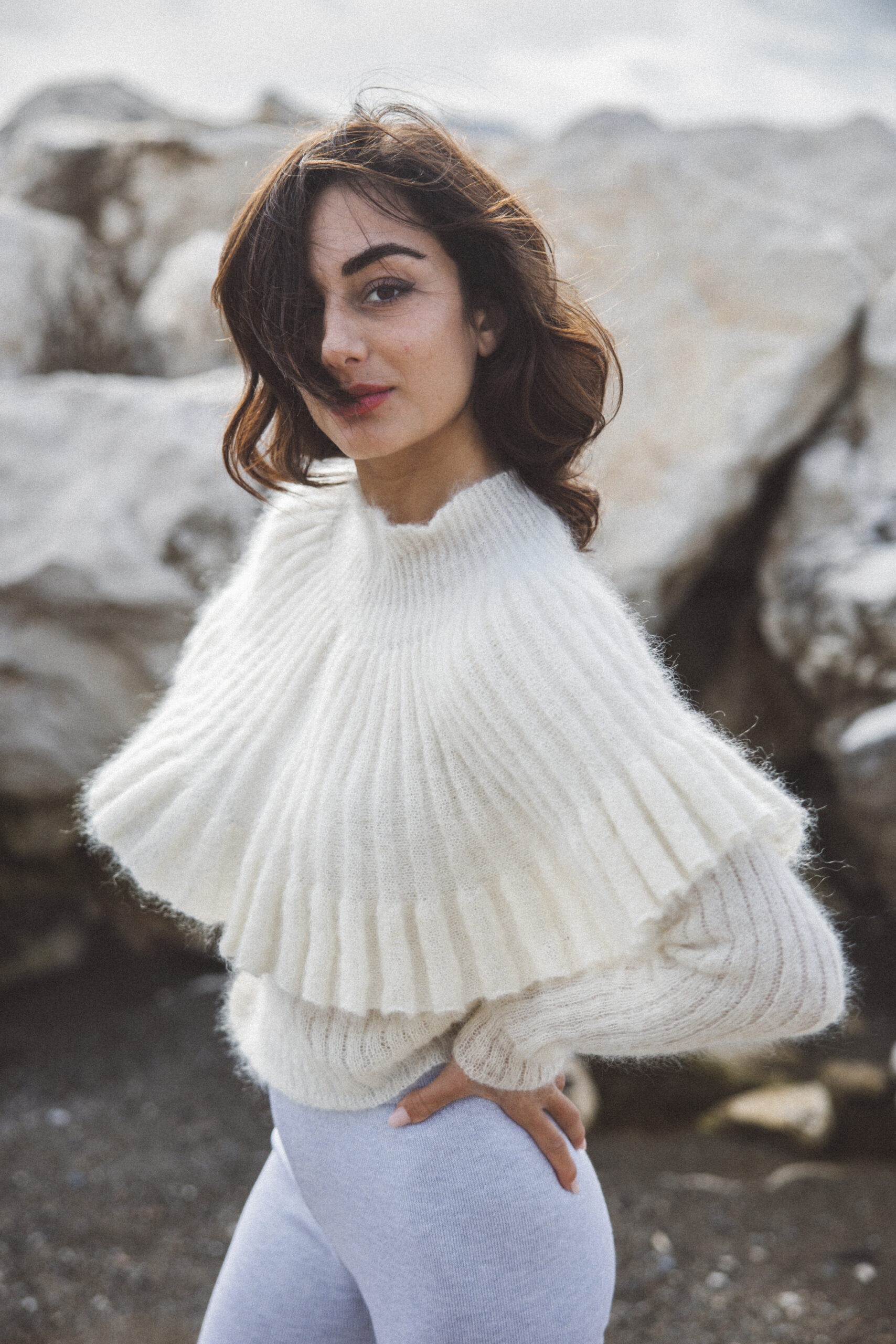 pullover fatto a mano