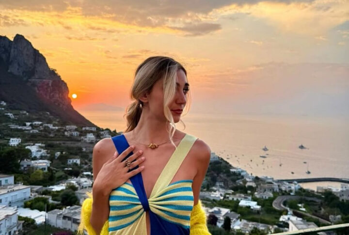 vestito intreccio fatto a mano